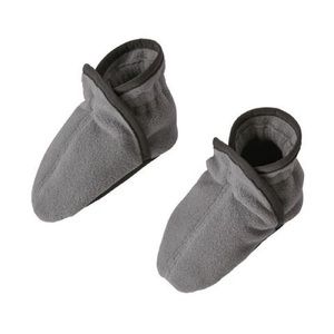 NEW Patagonia Baby Synchilla Booties Nickel 3-6M